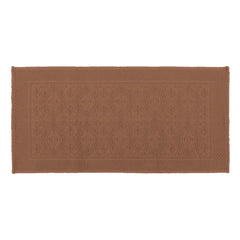 Haomy - Kymi Cotton Bath Mat | Mocaccino