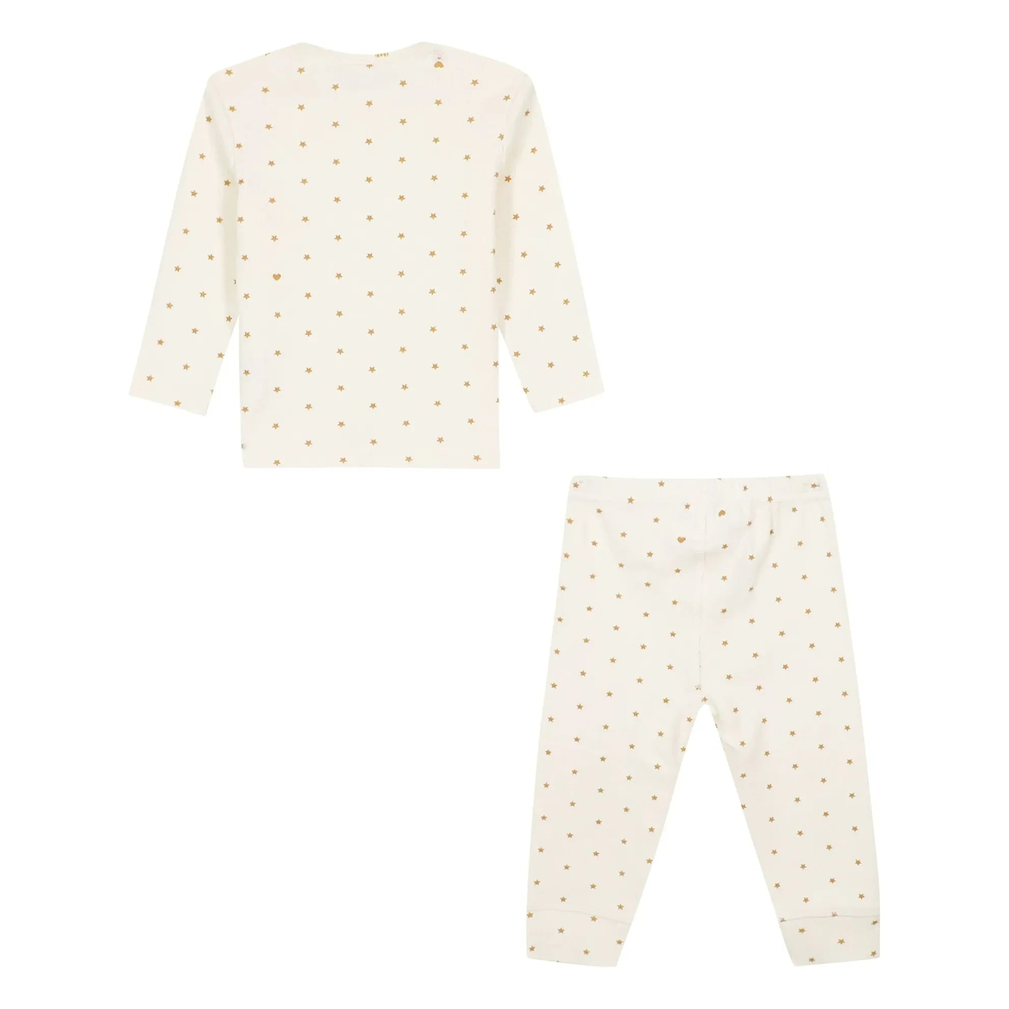 Bonton - Patino Star Pajamas | Light Yellow