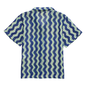 Maison Mangostan - Dalgalı Gömlek | Mavi