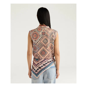 Momoni - Cerro Sleeveless Puffer Vest | Pink