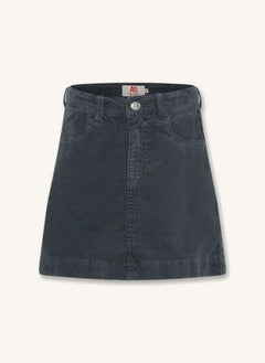 AO76 - Anka Mike Cotton Skirt | Black