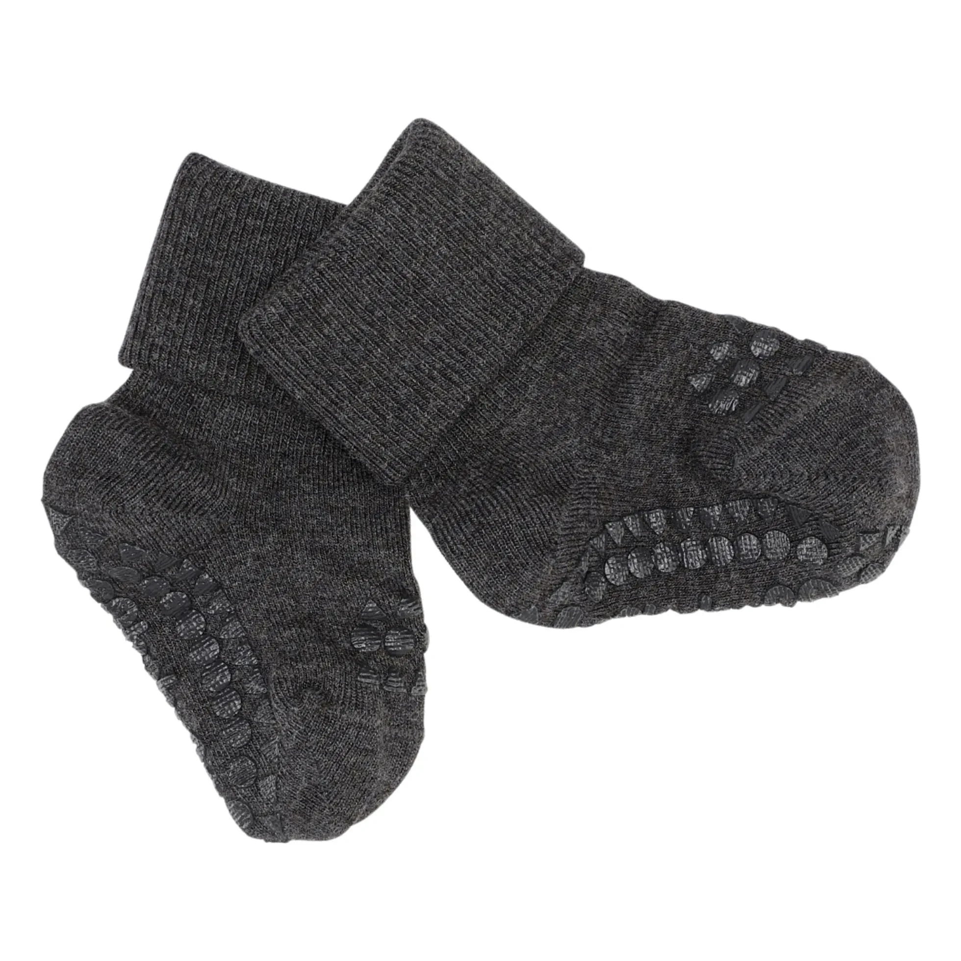 GOBABYGO - Combo Box 4 Non-slip Bamboo Socks | Blue
