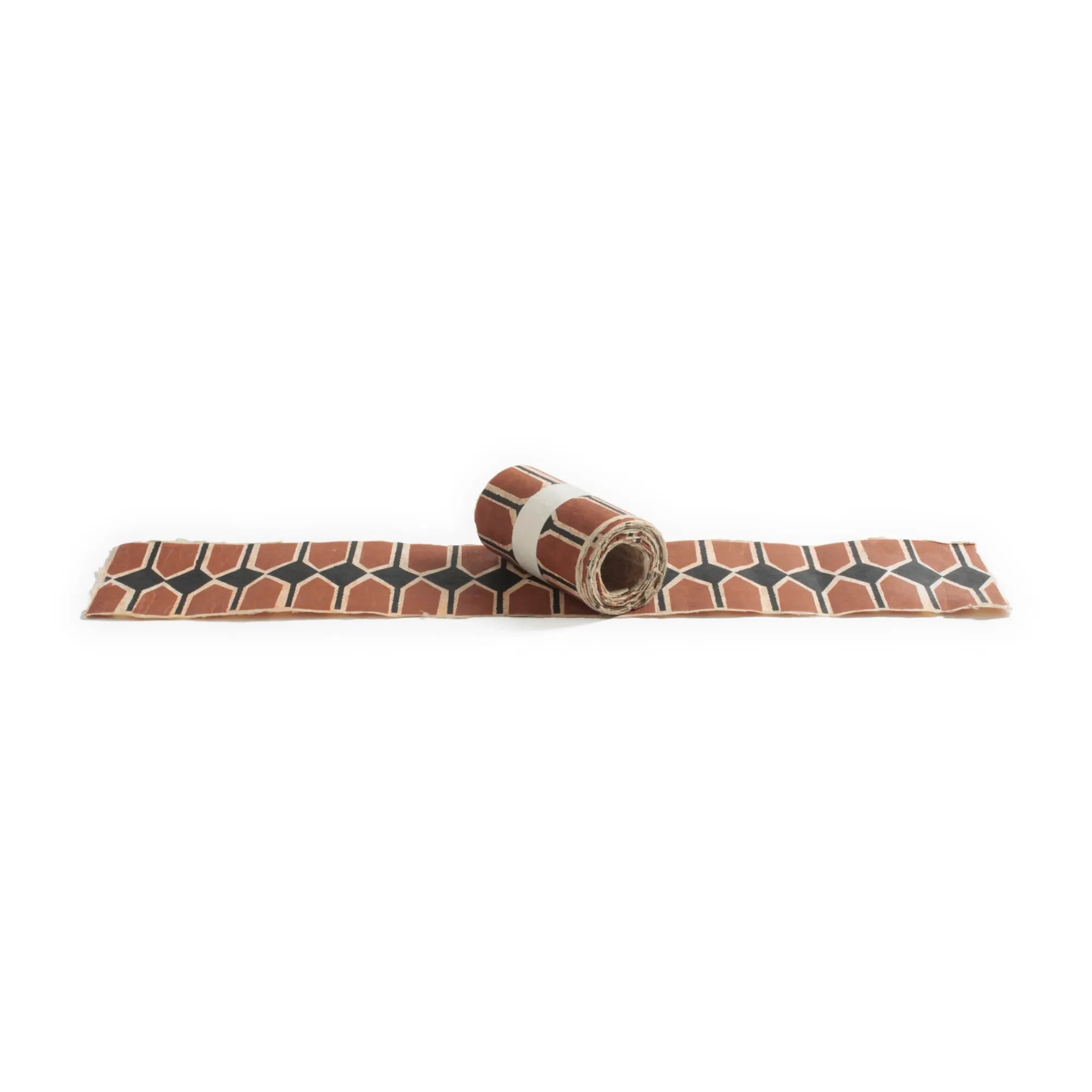 Le Monde Sauvage - Superfrise Vertebra Sienna - 9-leaf Set | Terracotta