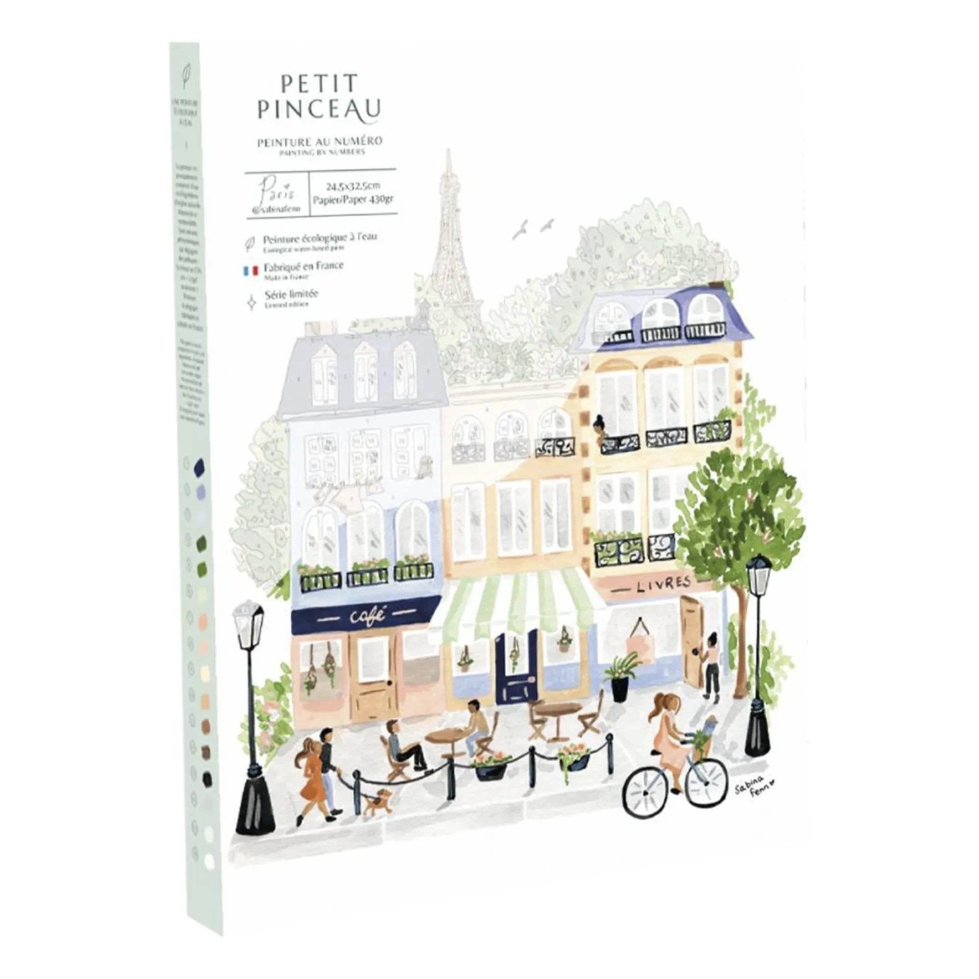 La Petite Épicerie - Numbered Paint Set - Paris