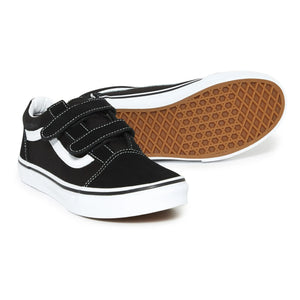Vans - Old Skool Velcro Spor Ayakkabı | Beyaz