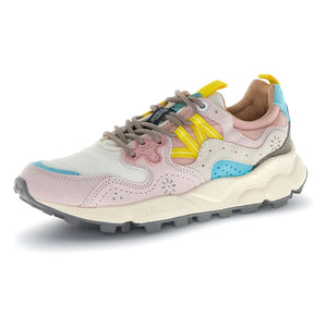 Flower Mountain - Yamano 3 Süet ve Naylon Sneaker | Açık Pembe