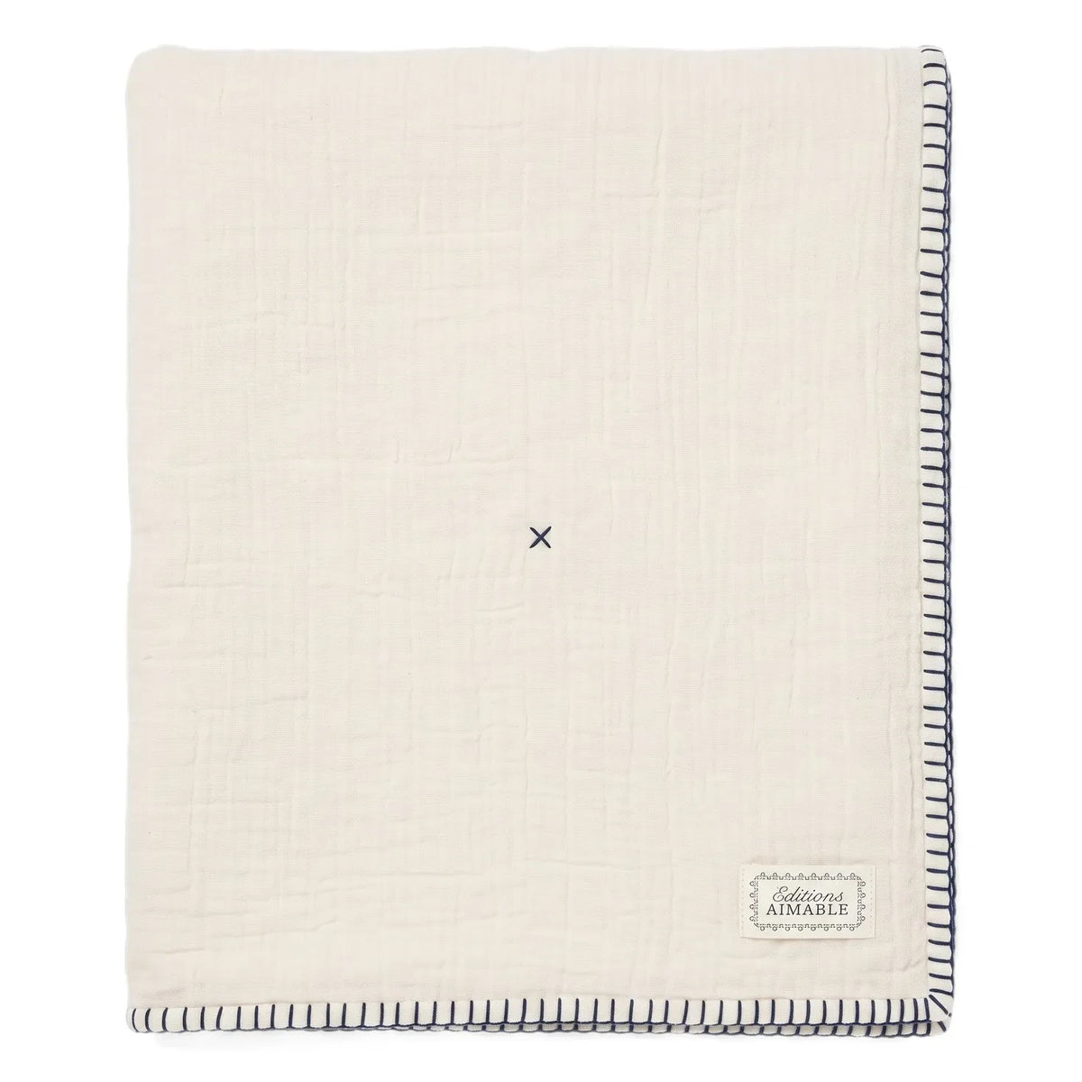Editions Aimable - Pablo quilted coverlet | Ivori Gauze