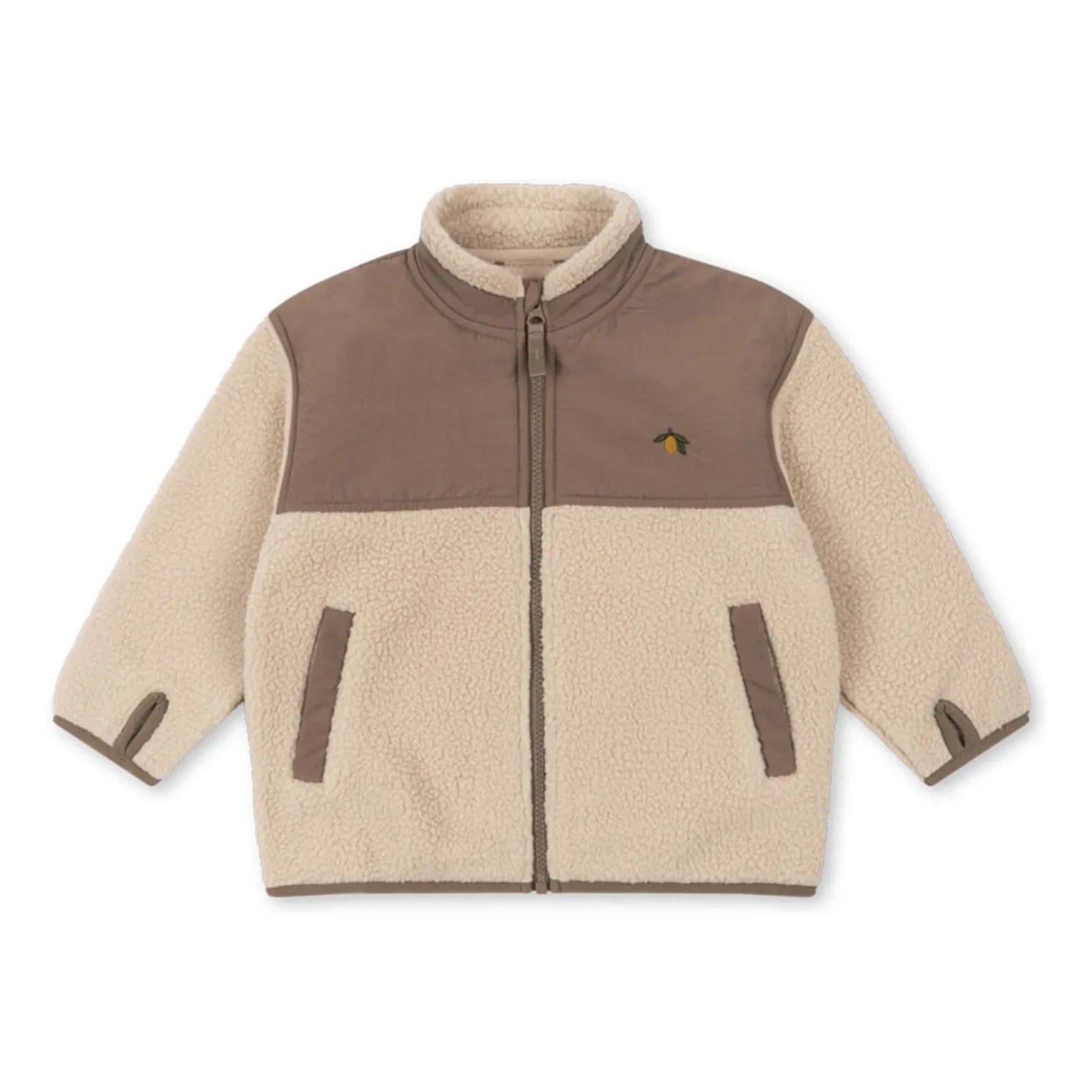 Konges Sløjd - Flynn Recycled Fiber Sherpa Jacket | Beige