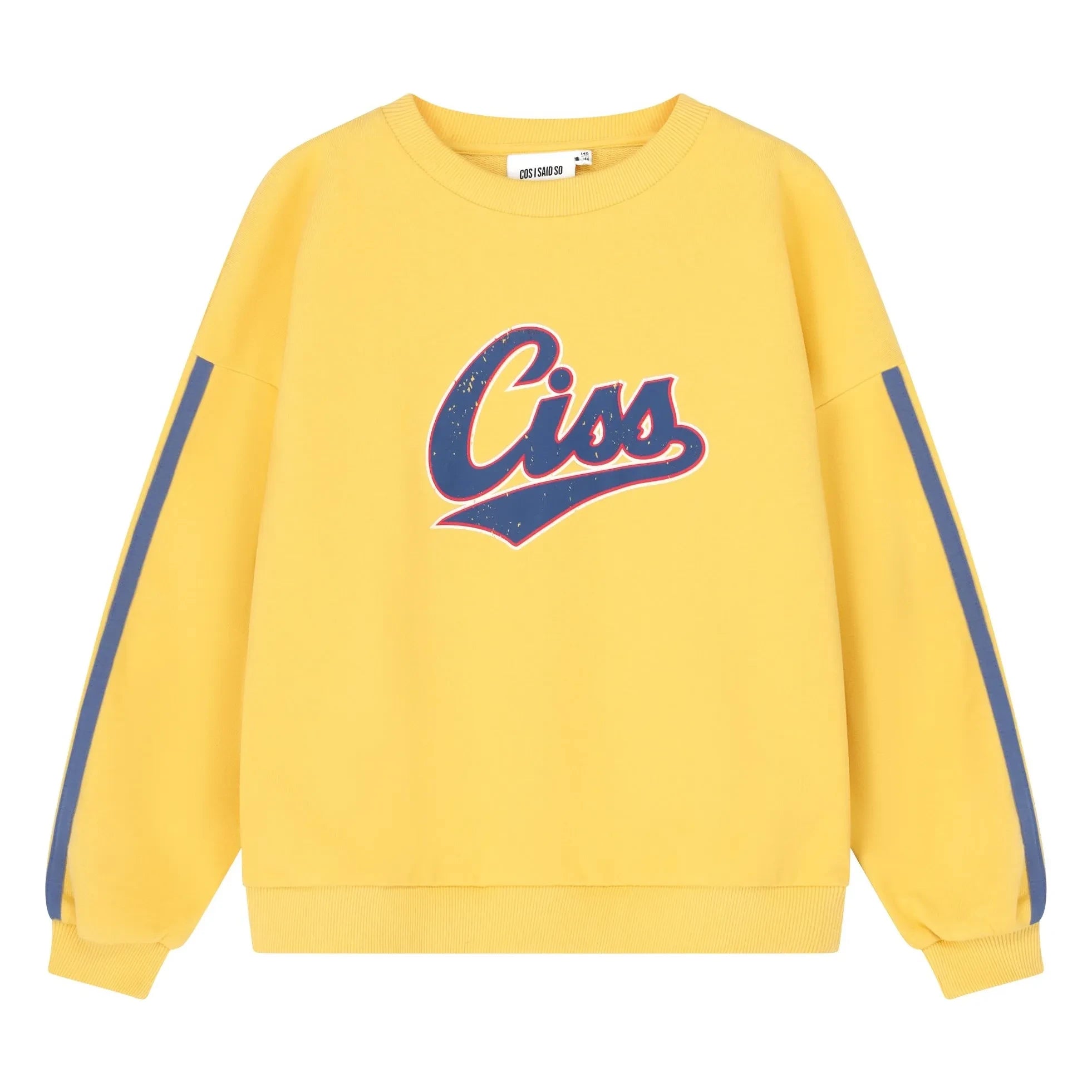 Cos I Said So - Ciss Organic Cotton Sweatshirt | Yellow