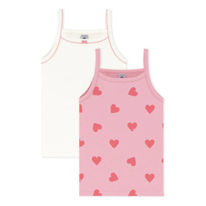 Petit Bateau - 2'li Kalp Atlet | Pembe