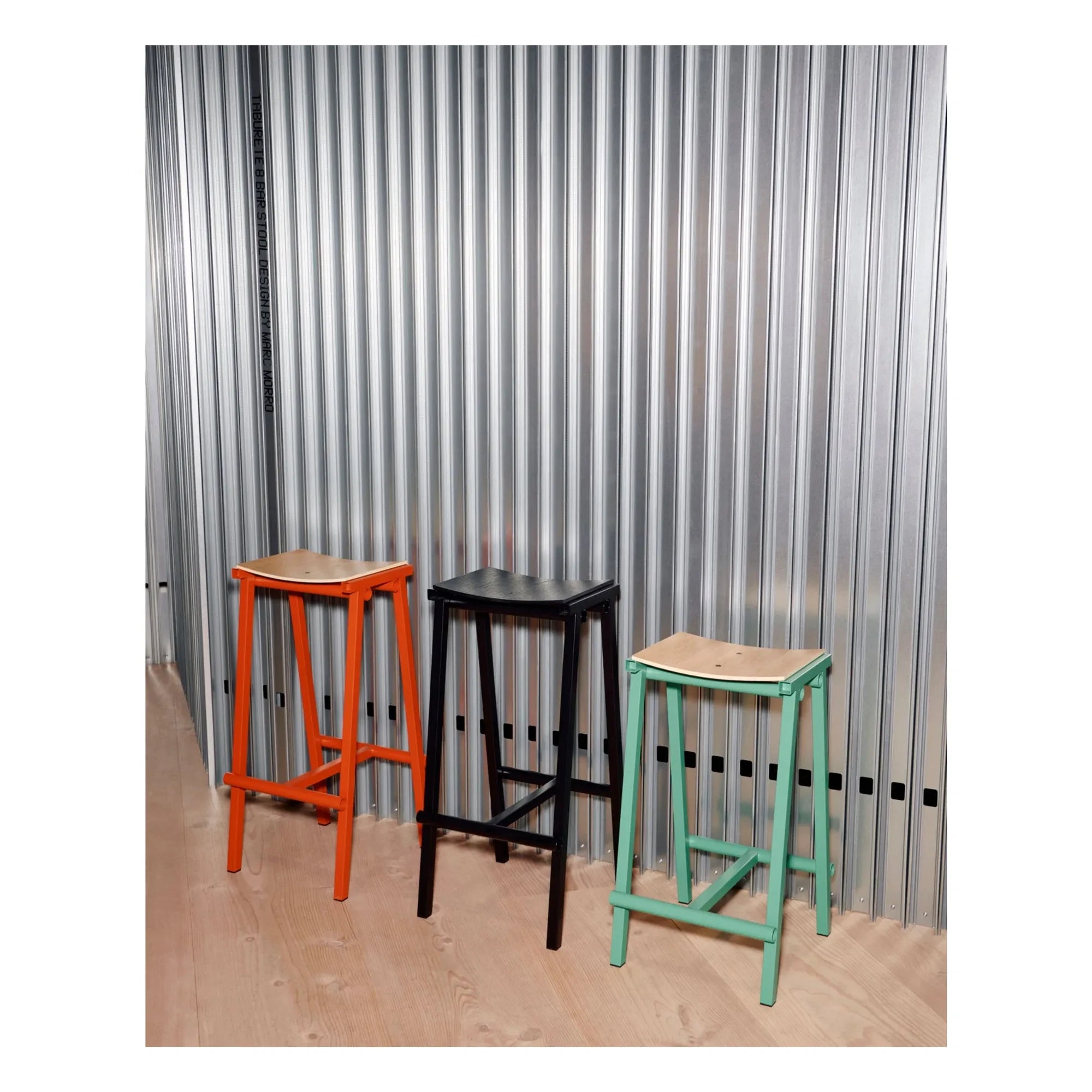 Hay - 75 cm High Stool 8 | Black