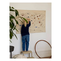 Ferm Living Kids - World Cotton Wall Decoration