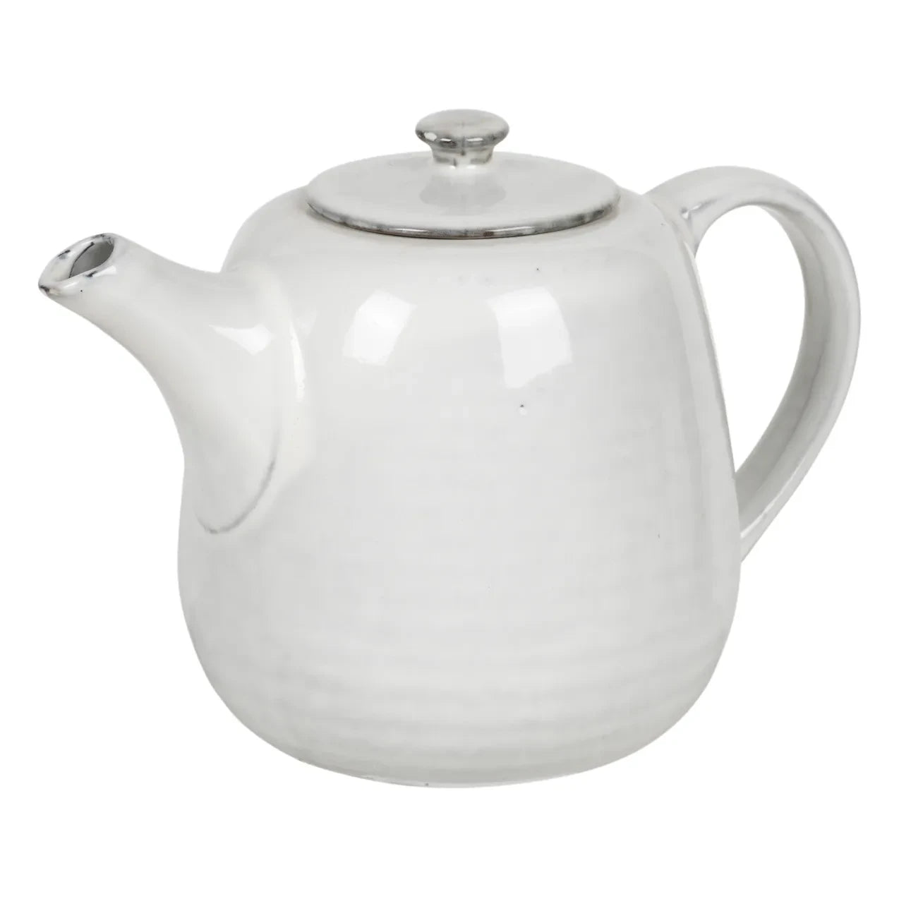 Broste Copenhagen - Nordic Sand Stoneware Teapot | Light Gray