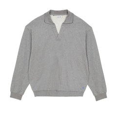 Smallable Man - Bob Bisiklet Yaka Sweatshirt | Heather Grey