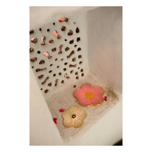 Doing Goods - Faye Çiçek Desenli Tabak | Pembe