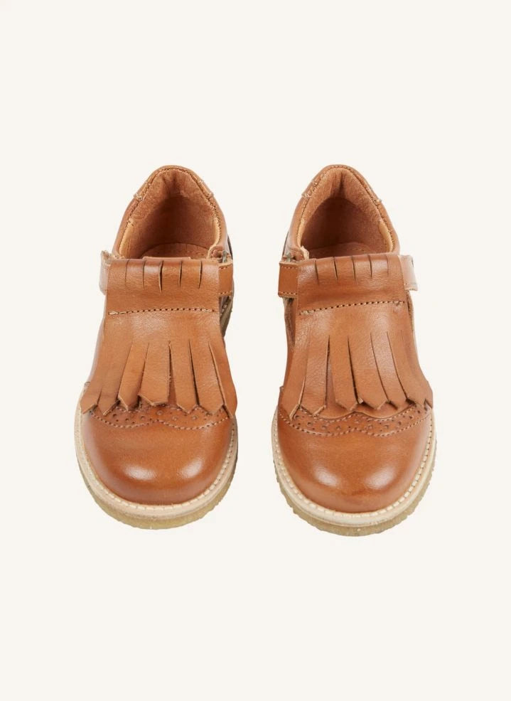 Emile et Ida - Tassel Baby Shoes | Brown