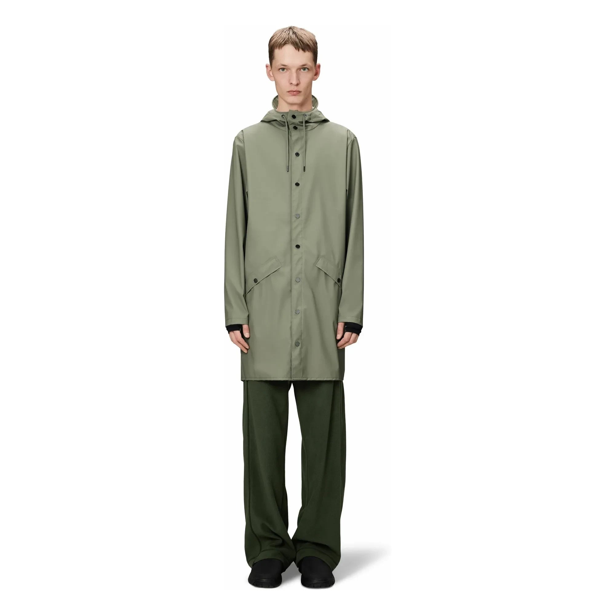 Rains - Long Coat W3 | Light Khaki