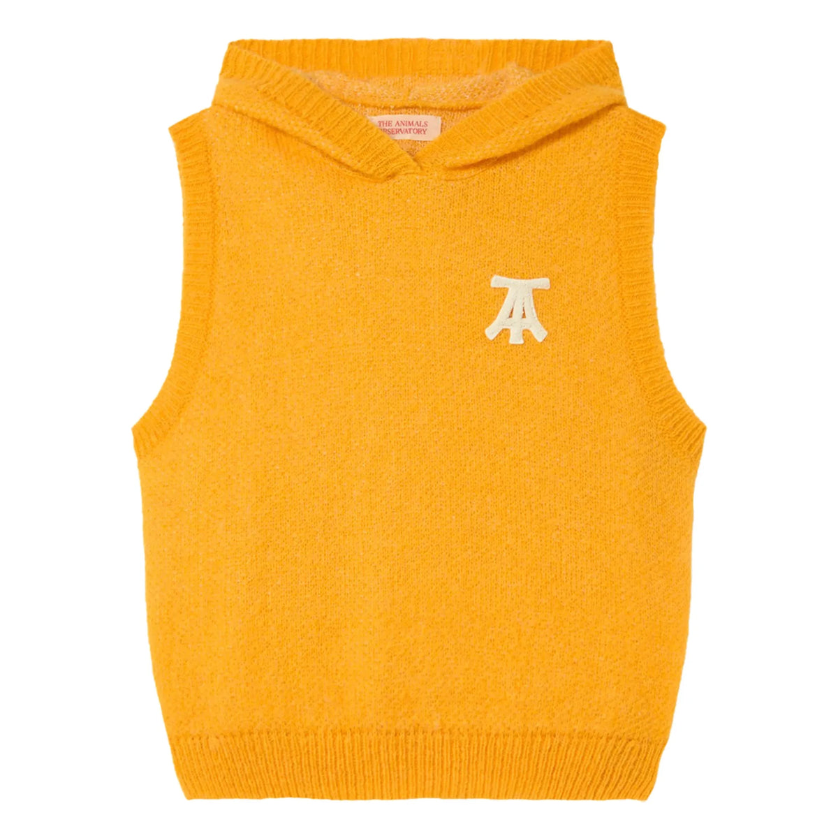 The Animals Observatory - Yak Hooded Sweatshirt | Yellow