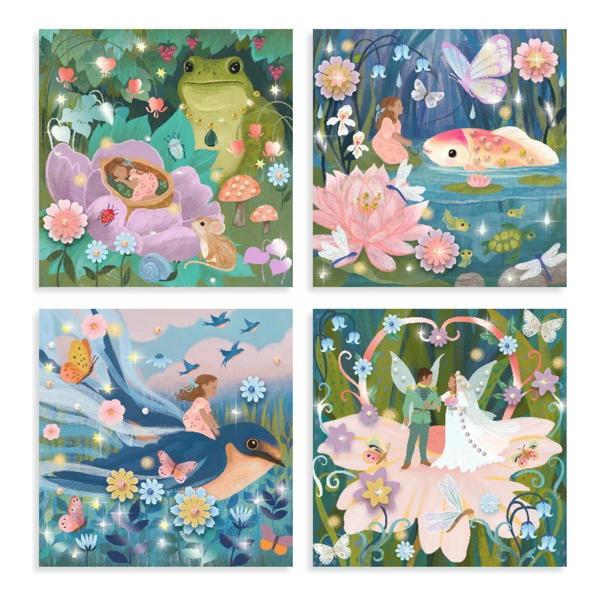 Djeco - Poucelina Creative Set