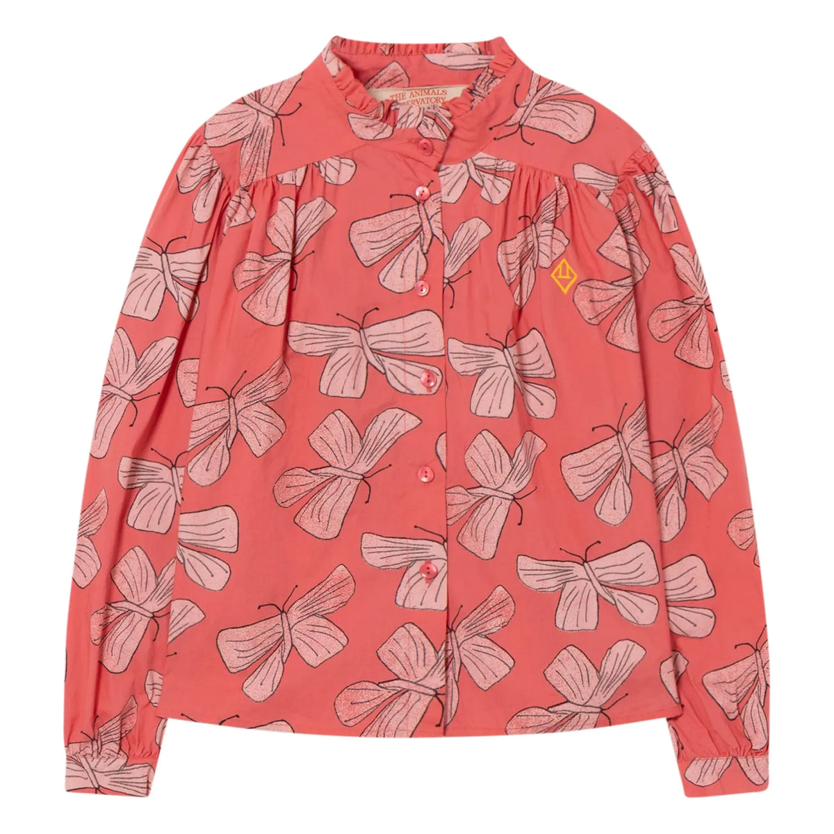 The Animals Observatory - Gadfly Blouse | Pink