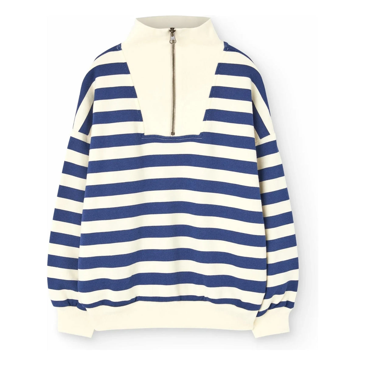 The Animals Observatory - Striped Blowfly Sweatshirt | Blue