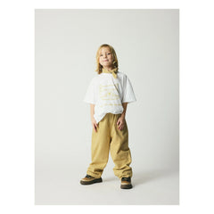 brunobruno nation - Dora organic cotton checkered pants | Beige