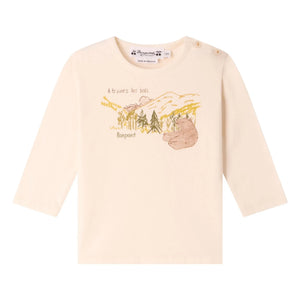 Bonpoint - Tahsin Organic Cotton T-Shirt | Ecru