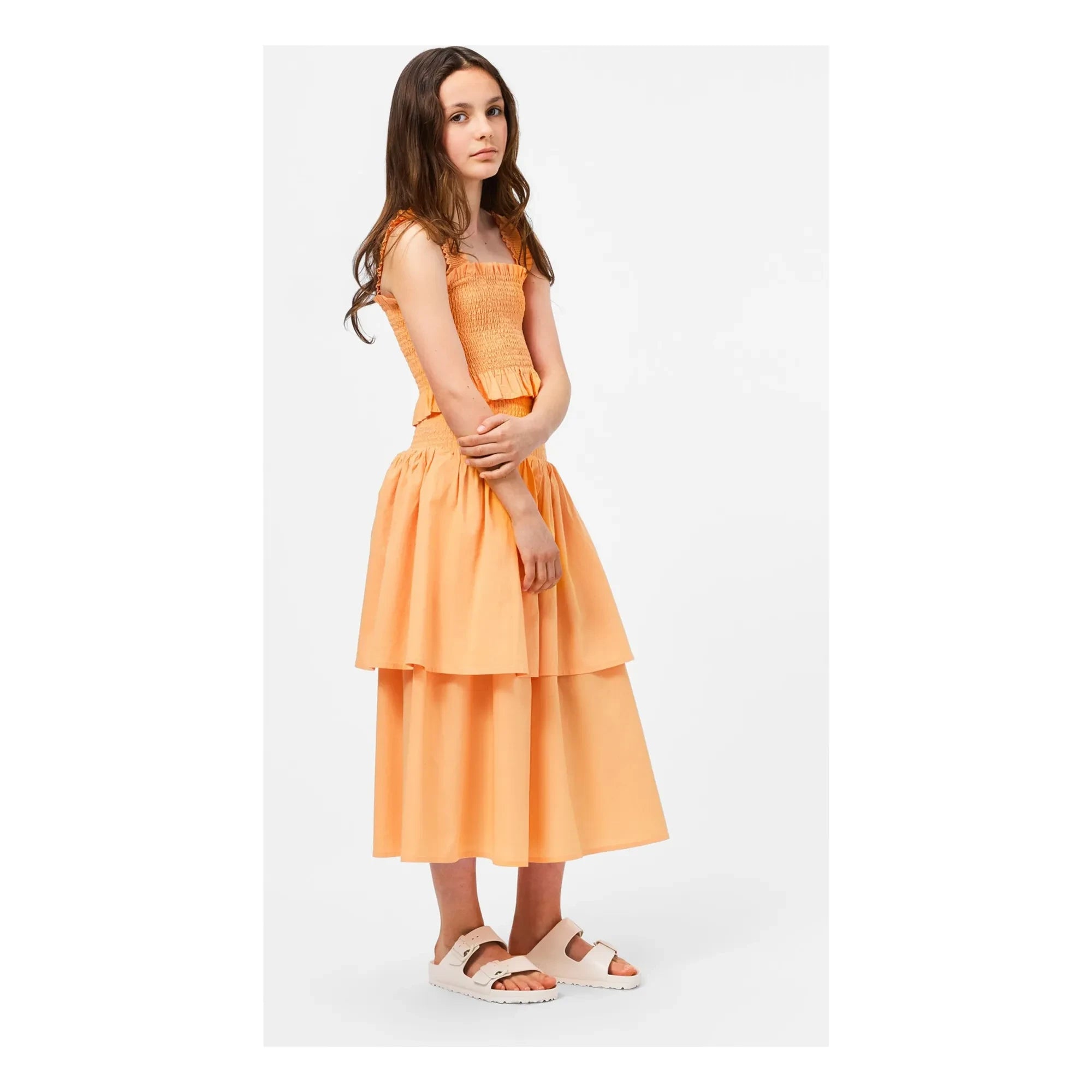 Molo - Ruffled Skirt Brenna | Orange