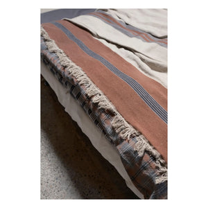 Libeco - Sienna keten throw | Kahverengi