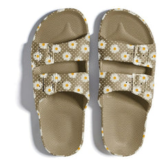 Freedom Moses - Stylish Floral Sandals | Khaki