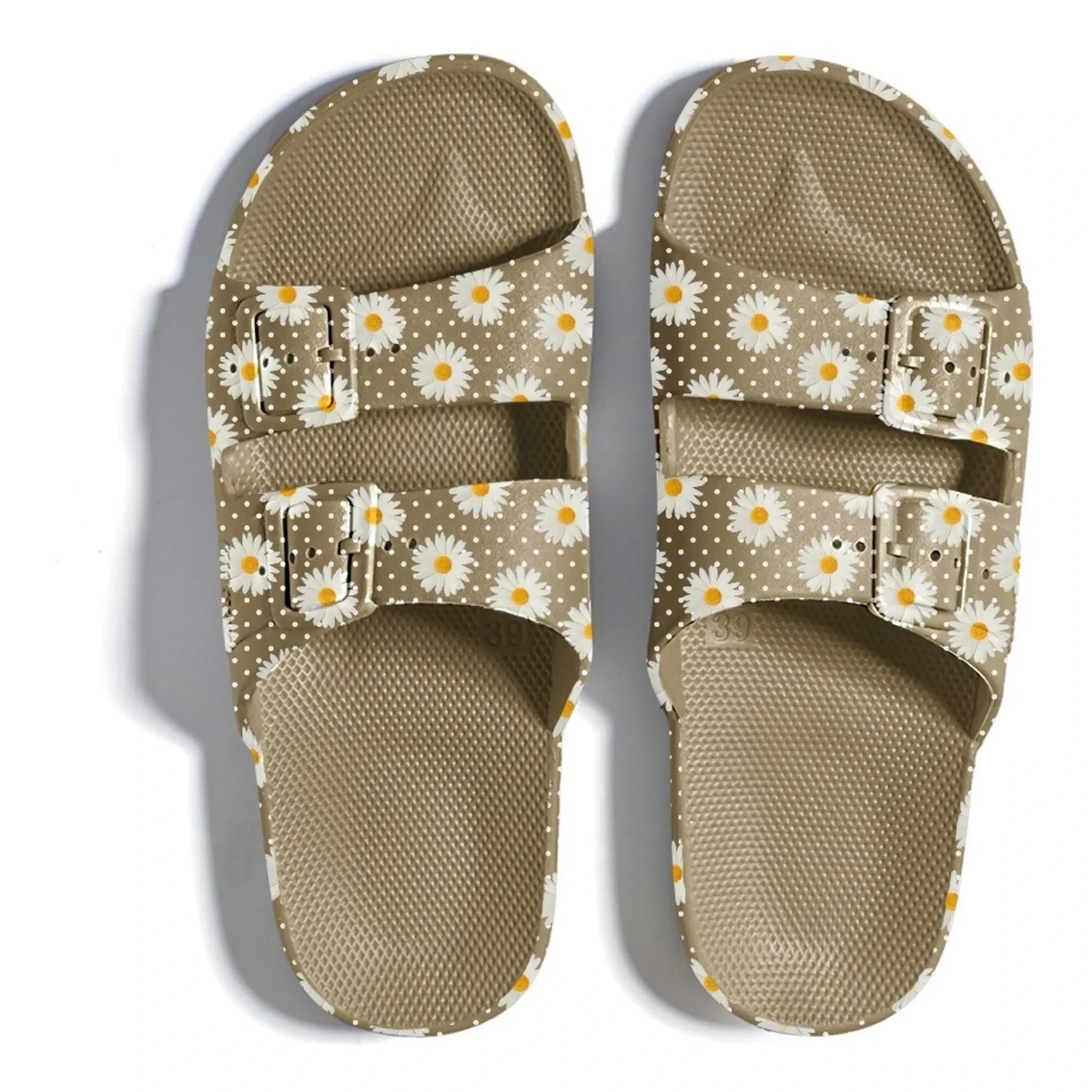 Freedom Moses - Stylish Floral Sandals | Khaki