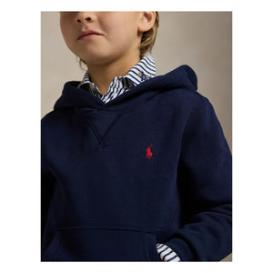 Ralph Lauren - Logo Hooded Sweatshirt | Navy Blue