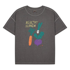 Jelly Mallow - Healthy Bunch T-Shirt | Charcoal Gray