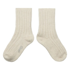 Collégien - Beige Chamois Cashmere and Merino Wool Socks