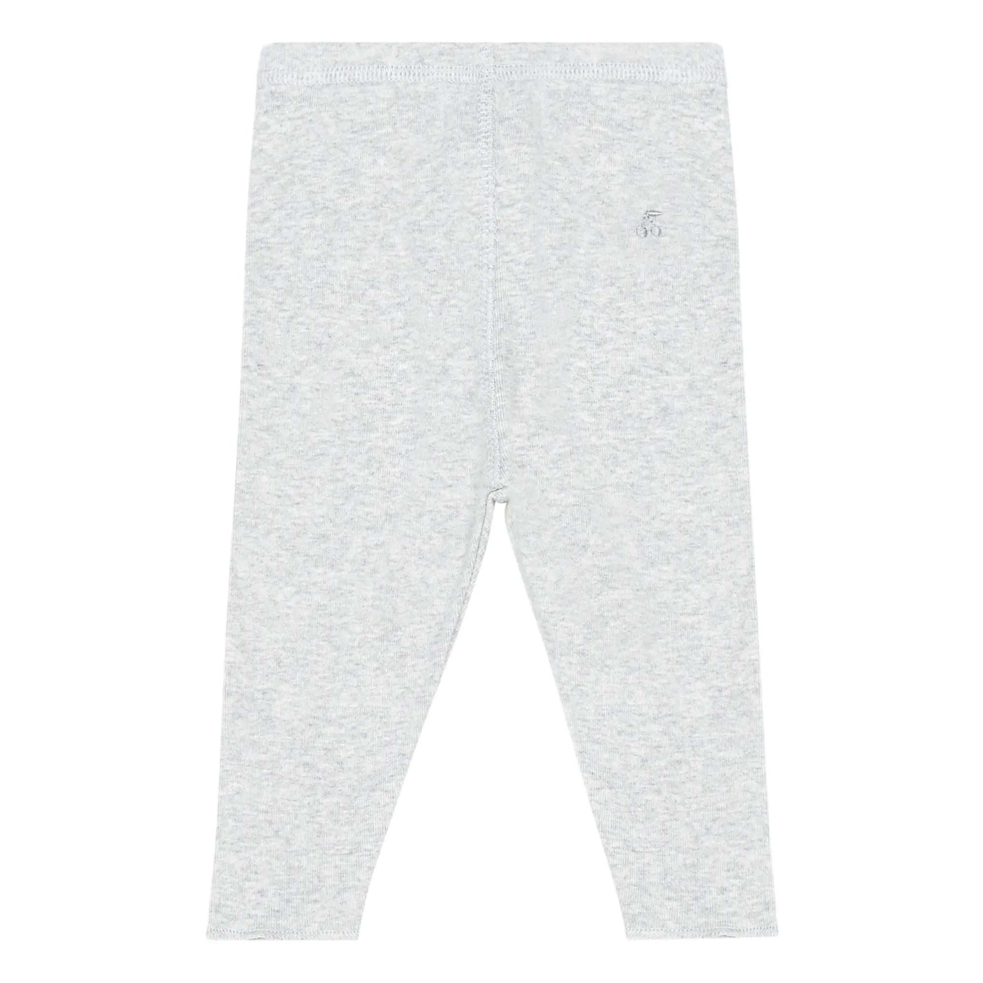 Bonpoint - Heather Gray Baby Jersey Leggings