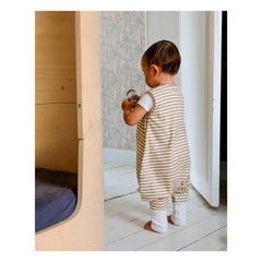 Tante Reine - Organic cotton footed lightweight sleep sack | Honey