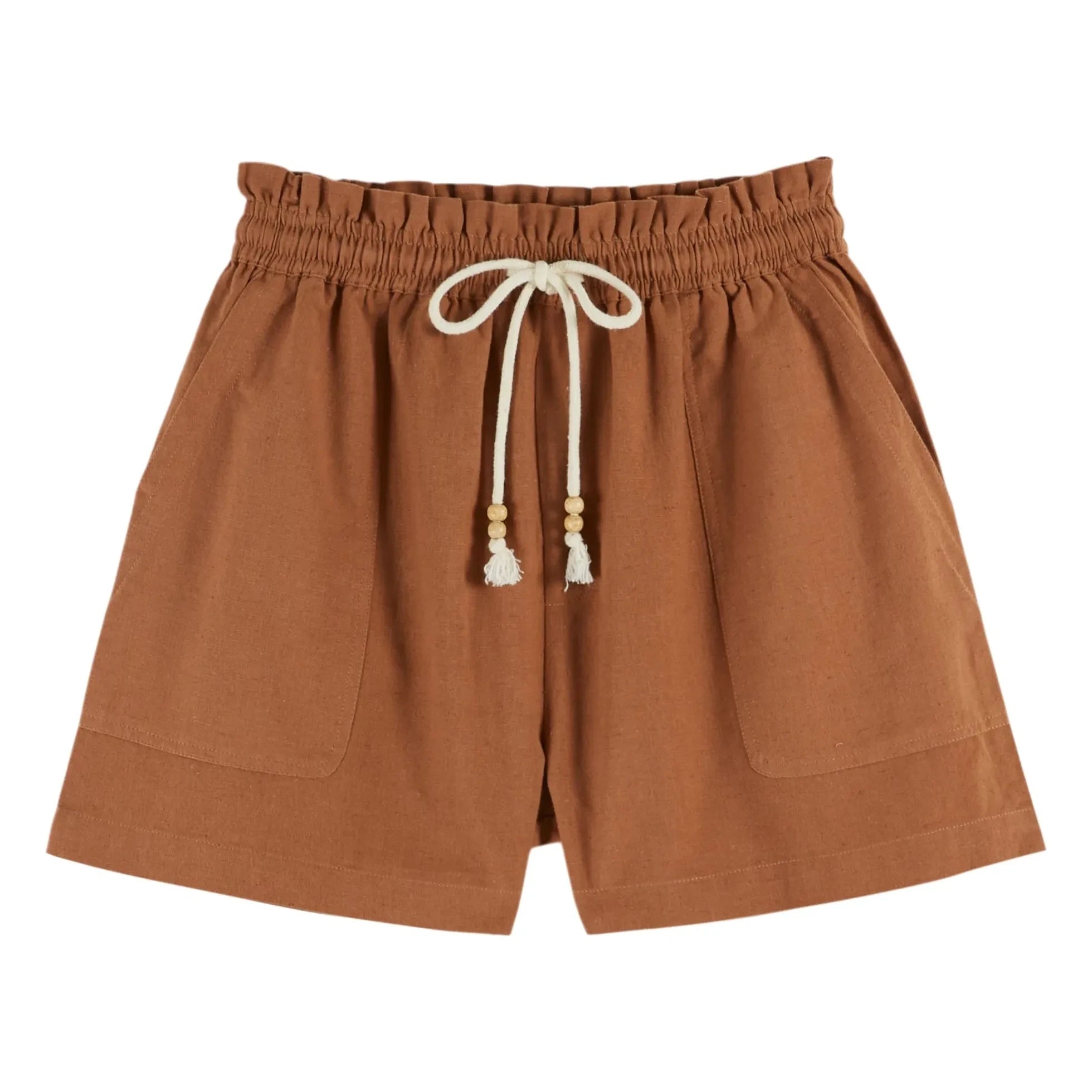 Emile et Ida - Darren Cotton shorts | Brown