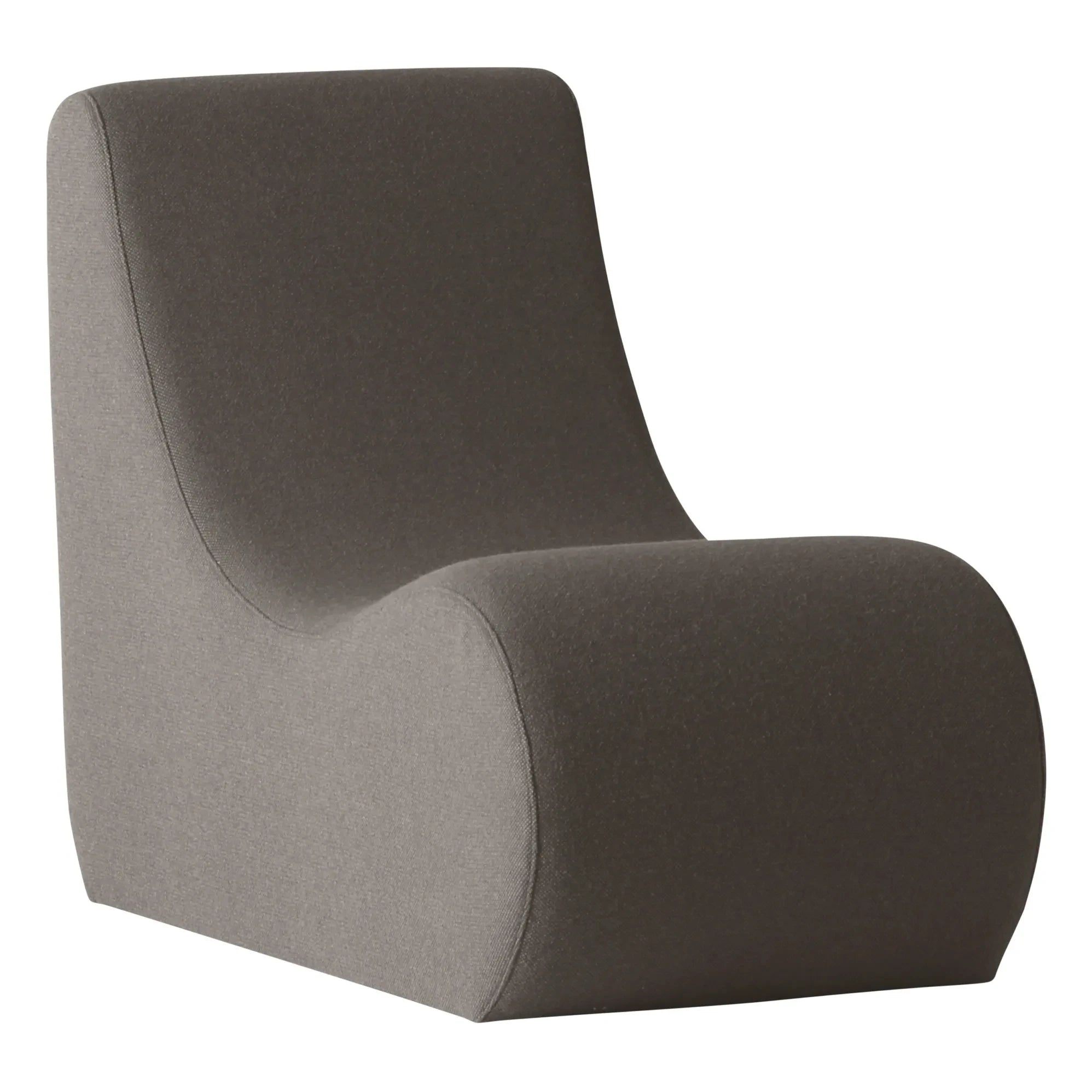 Verpan - Welle 2 Lounge Chair | Dark Gray