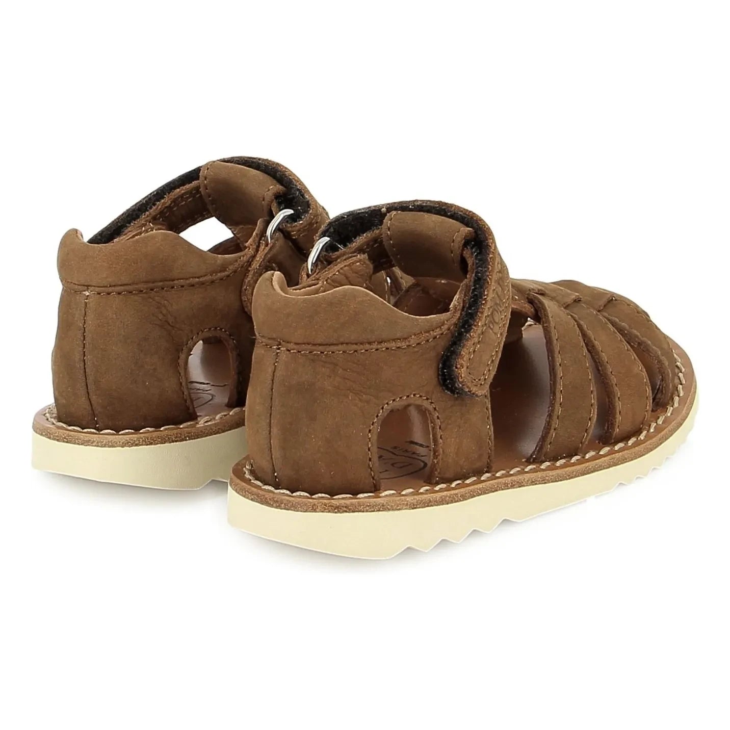 Pom d'Api - Waff Papy Nubuk sandaletler | Kahverengi