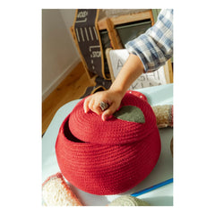 Lorena Canals - Apple Storage Basket | Red