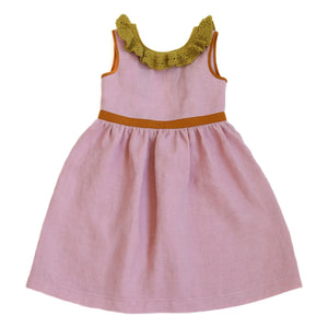 Kalinka - Rivera Linen Dress | Pink