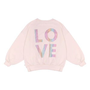 Jenest - Maxi Organic Cotton Sweatshirt | Light Pink