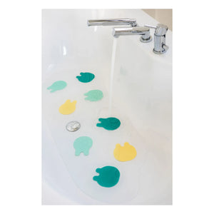 Quut - Grippi bath mats - Set of 8 | Yellow