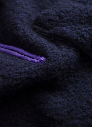Edmmond Studios - Extraordinary Half-Zip Sweater | Dark Blue