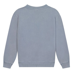 Bonton - Narciss yıldız cepli sweatshirt | Gri mavi