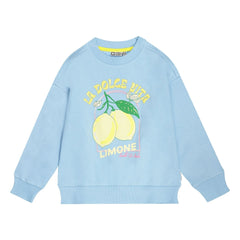 Tumble N'Dry - Oversized Sweat Vital Citrons Organic Cotton | Light Blue