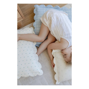 Soft Spot - Organic Cotton Cottage Pillowcases - Set of 2 | Blue