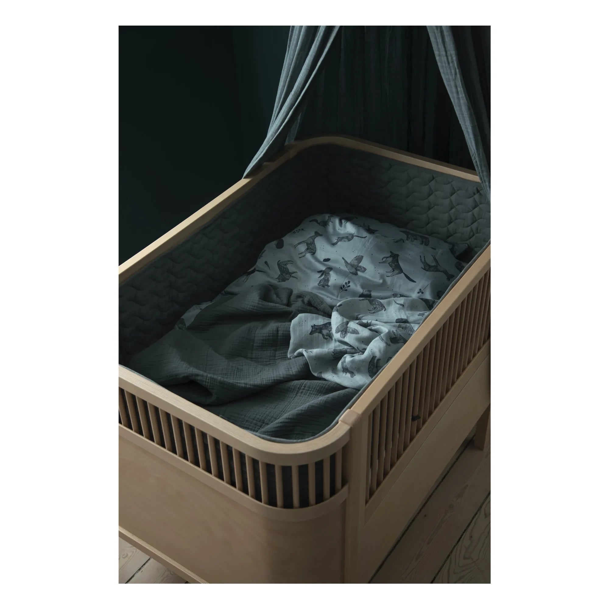 Sebra - Adjustable Wooden Bed | Beech