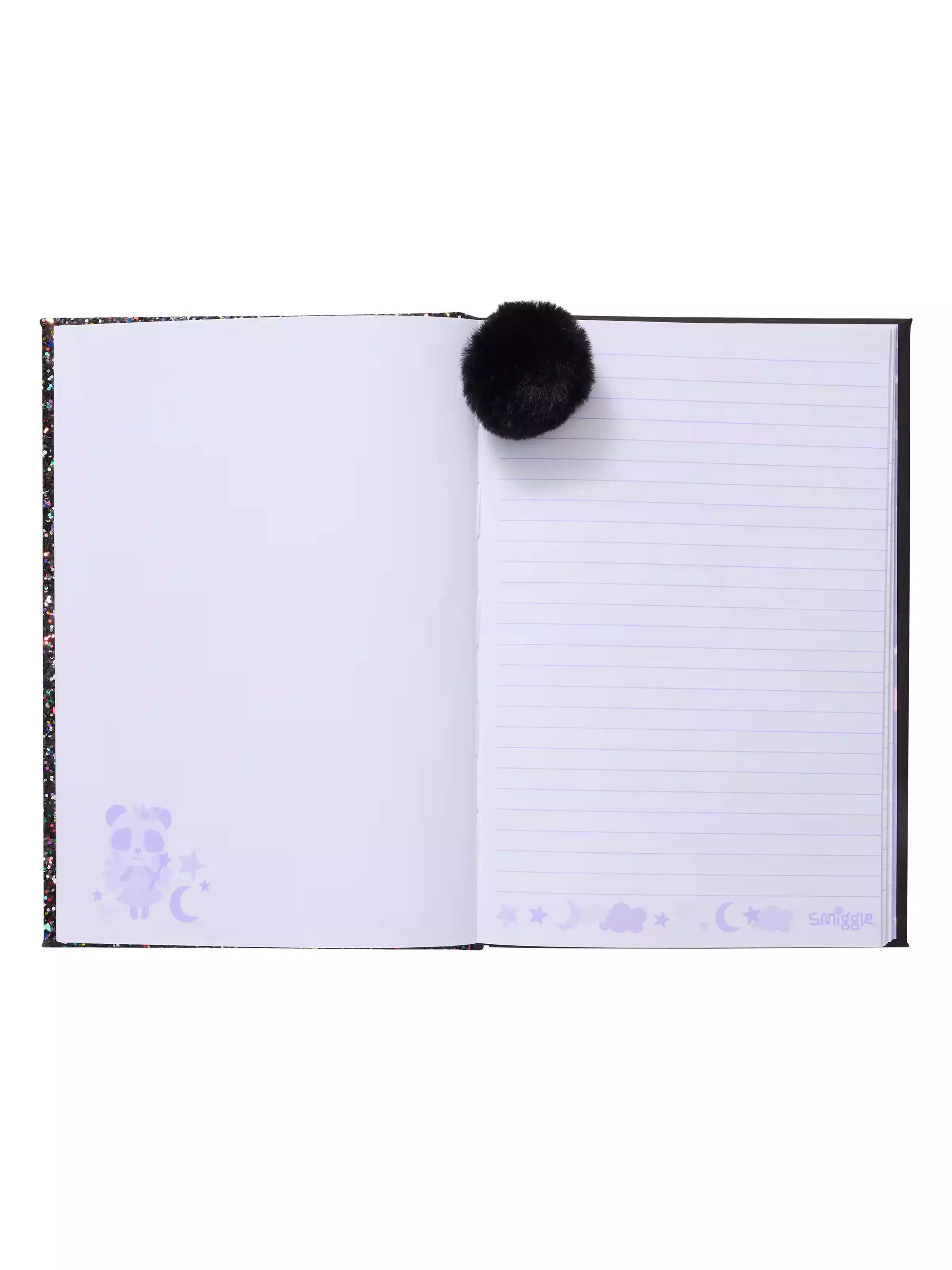 Smiggle - Sequin Dreams Çift Taraflı A5 Defter-Dinossi