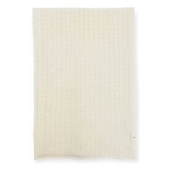 My Little Freckle - Organic Cashmere Pointelle Blanket | Ivory